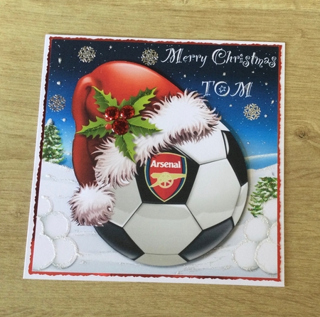 Arsenal Fan Christmas by Honorscard Appleby