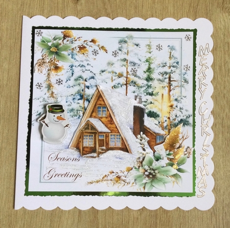 Christmas Cottage by Honorscard Appleby