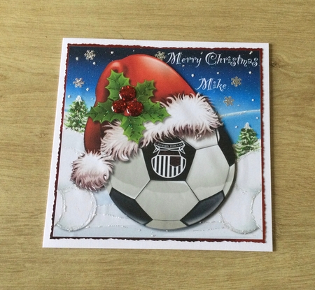 Grimsby Town fc Football Christmas by Honorscard Appleby