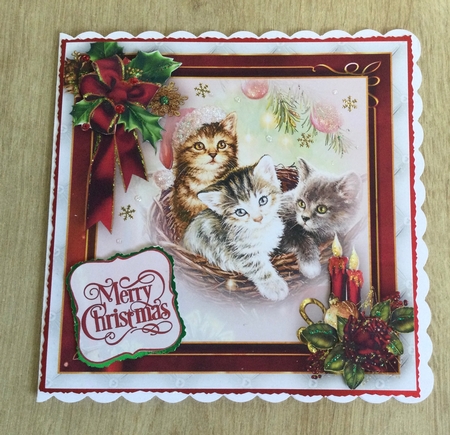 Christmas Cats Mini Kit #2    by Honorscard Appleby