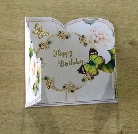 Wrap Around Gatefold Flowers 2 Mini Kit #4 by Honorscard Appleby
