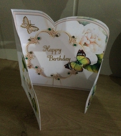 Wrap Around Gatefold Flowers 2 Mini Kit #4 by Honorscard Appleby