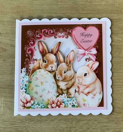 3 The Easter surprise card front/toppers(blank) by Honorscard Appleby