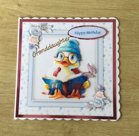 8x8 Mini Kit, Gorgeous Quackintosh Reading , Pyramid by Honorscard Appleby