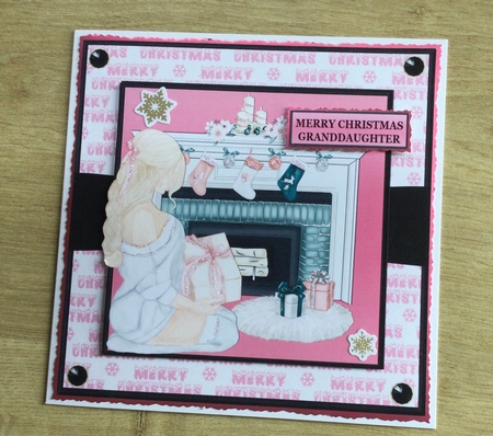 PRETTY IN PINK - CHRISTMAS by Honorscard Appleby