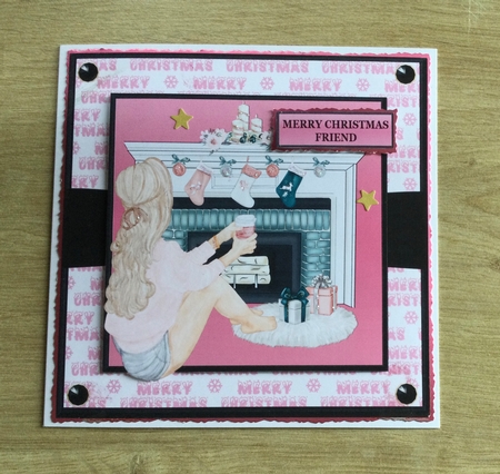 PRETTY IN PINK - CHRISTMAS 2 by Honorscard Appleby