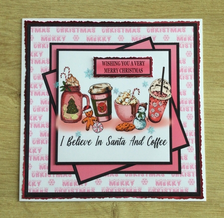 I BELIEVE IN SANTA AND COFFEE by Honorscard Appleby