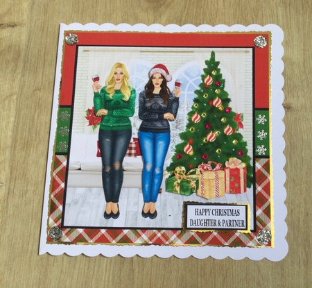 SAME SEX CHRISTMAS COUPLE 2 by Honorscard Appleby