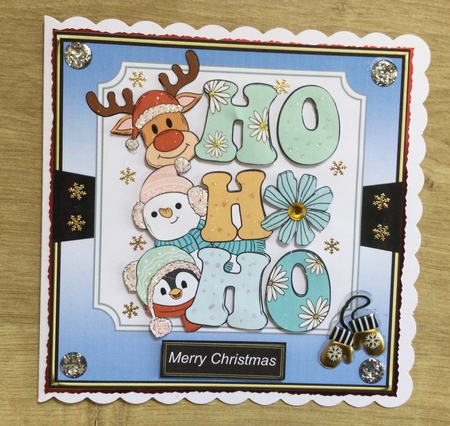 HO HO HO TRIO by Honorscard Appleby