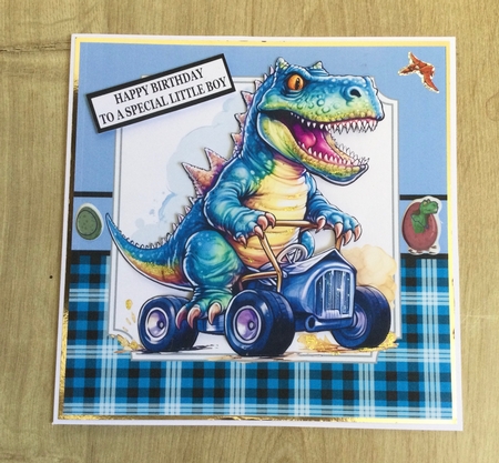 T-REX MONSTER TRUCK by Honorscard Appleby