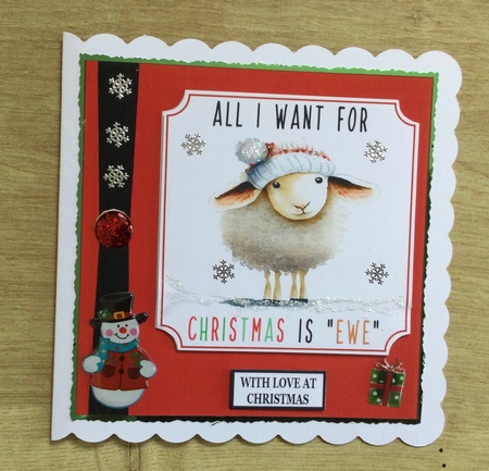 CHRISTMAS IS EWE by Honorscard Appleby