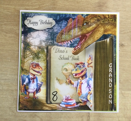 dinos school book by Honorscard Appleby