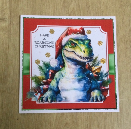 ROAR-SOME CHRISTMAS by Honorscard Appleby