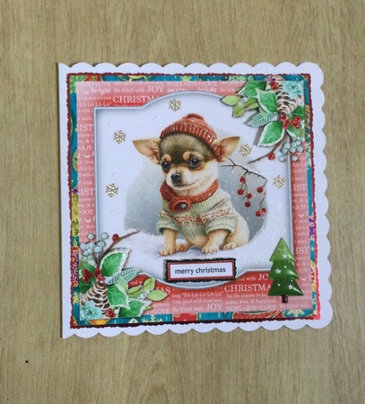 Christmas Baby  Chihuahua by Honorscard Appleby
