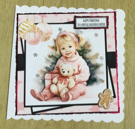 BABYS FIRST CHRISTMAS 2 - PINK by Honorscard Appleby