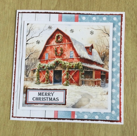The Winter Barn Topper Kit  by Honorscard Appleby