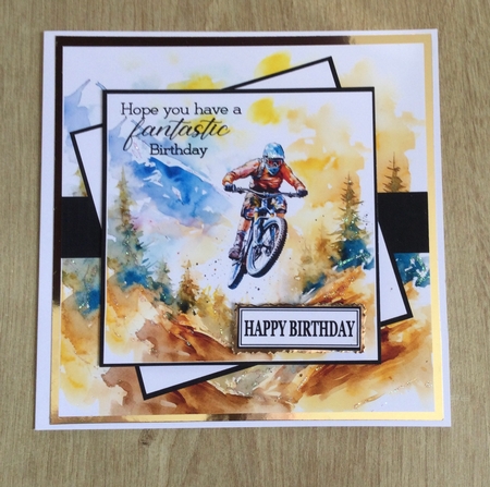 EXTREME SPORTS - MOUNTAIN BIKING by Honorscard Appleby