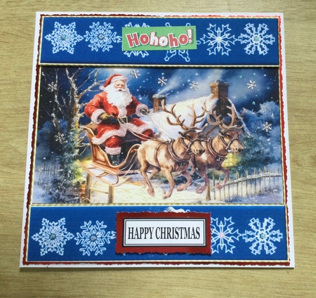 Santas delivery card front by Honorscard Appleby