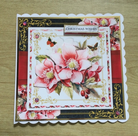 Winter Bouquet Drama Toppers No.4 by Honorscard Appleby