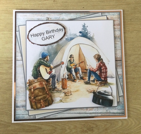 Gone Camping Mini Kit    by Honorscard Appleby