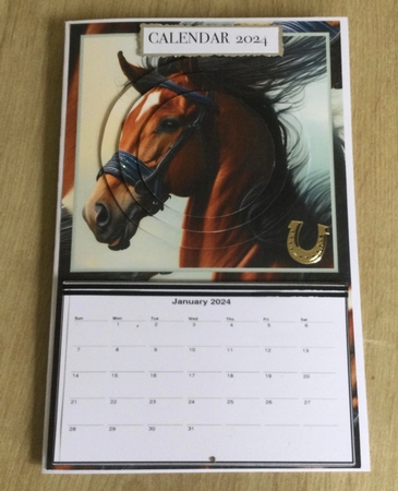 2024 Calendar - Running Free by Honorscard Appleby