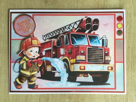 Mini Firefighter by Honorscard Appleby