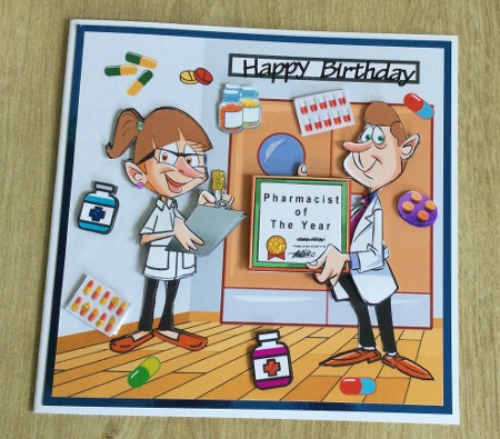 Pharmacist - Decoupage by Honorscard Appleby
