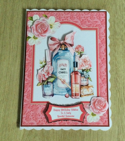Shopping For Favourite Fragrances - 5x7 by Honorscard Appleby