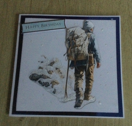 Winter Hiking Card Toppers by Honorscard Appleby
