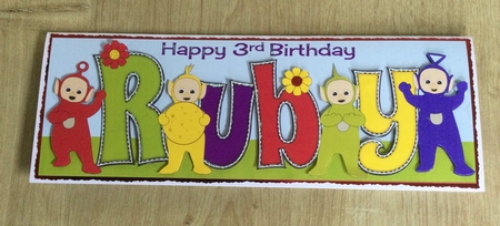 Tellytots RUBY 3rd large dl by Honorscard Appleby