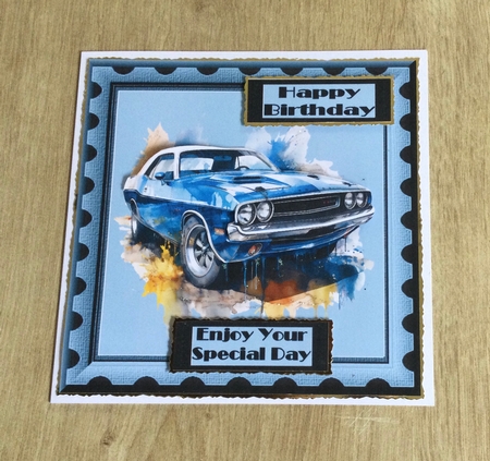 birthday car design 1 by Honorscard Appleby
