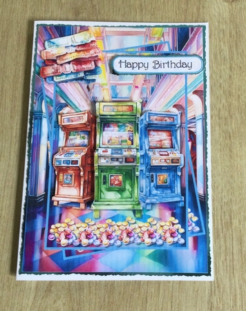 In the penny Arcade by Honorscard Appleby