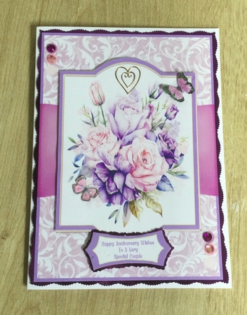 Beautiful Roses & Lisianthus - 5x7 by Honorscard Appleby
