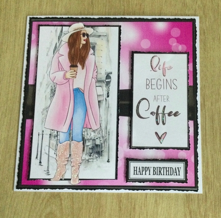 LIFE BEGINS AFTER COFFEE by Honorscard Appleby
