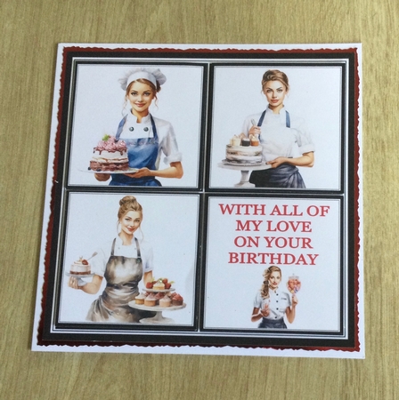 HAPPY BIRTHDAY DARLING COOK 1 by Honorscard Appleby