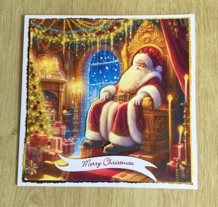 Inside Santas Grotto No.9 by Honorscard Appleby