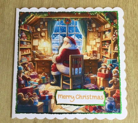 Inside Santas Workshop No.5 by Honorscard Appleby
