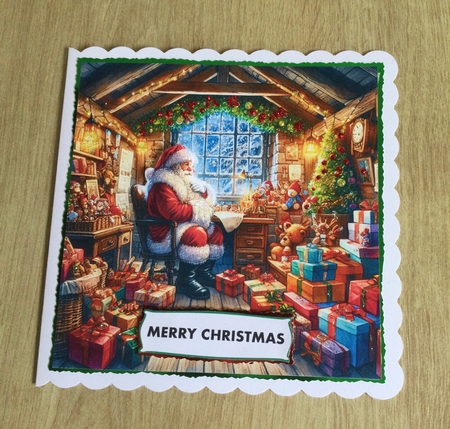Inside Santas Workshop No.6 by Honorscard Appleby