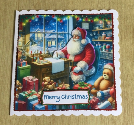 Inside Santas Workshop No.12 by Honorscard Appleby