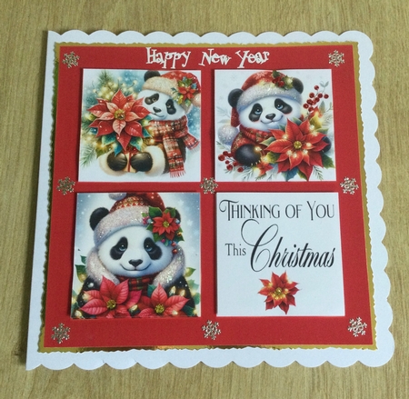 1 CHRISTMAS PANDA by Honorscard Appleby