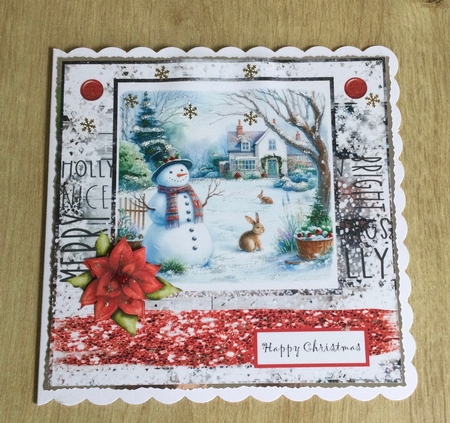 Christmas Snowman by Honorscard Appleby