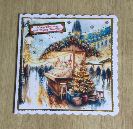 Christmas Market No.4 by Honorscard Appleby