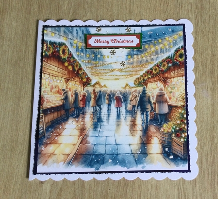 Christmas Market No.6 by Honorscard Appleby