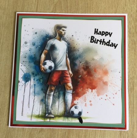 Assorted sportsman card front kit by Honorscard Appleby