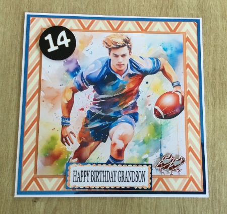 HAPPY BIRTHDAY RUGBY by Honorscard Appleby