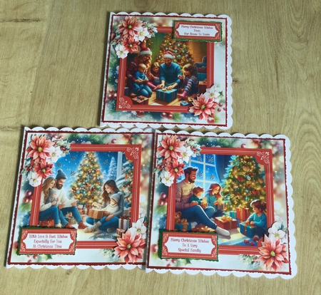 Christmas Is For Family - 6x6 Mini Kit by Honorscard Appleby