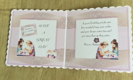 Pamper Yourself Manicure - Insert by Honorscard Appleby