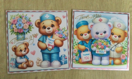 thank you nurses teddy toppers 1 by Honorscard Appleby