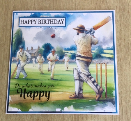 CRICKET 1 - Illustrations for Cardmakers & Designers  by Honorscard Appleby