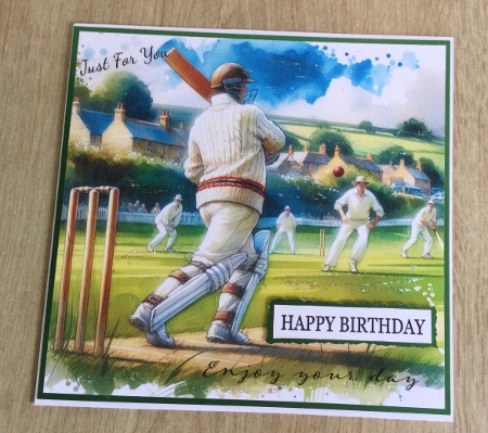 CRICKET 1 - Illustrations for Cardmakers & Designers  by Honorscard Appleby